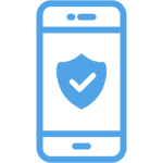 Mobile Security Icon