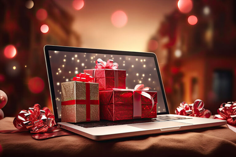 Xmas Presents Laptop Image