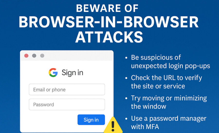 Browser In Browser Attacks Image
