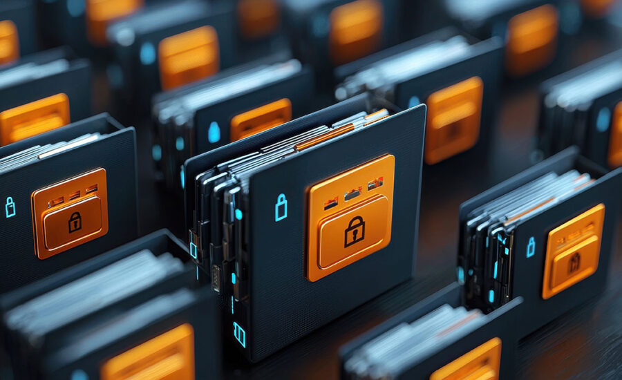 Encrypted Data Storage Image