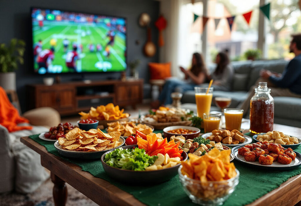Football TV Snacks Image