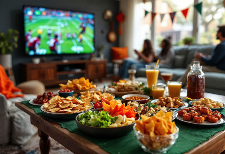 Football TV Snacks Image