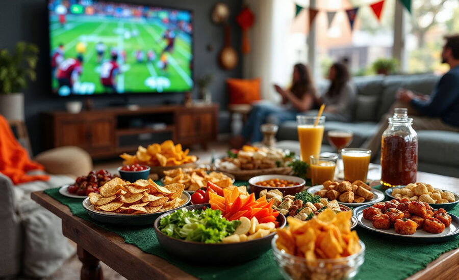 Football TV Snacks Image