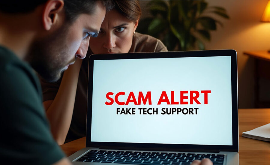 Fake Tech Support Scam Image