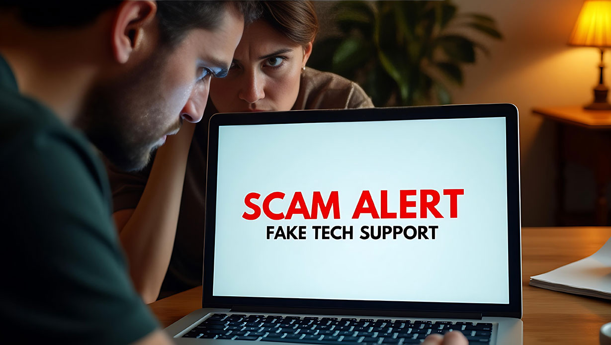 Fake Tech Support Scam Image