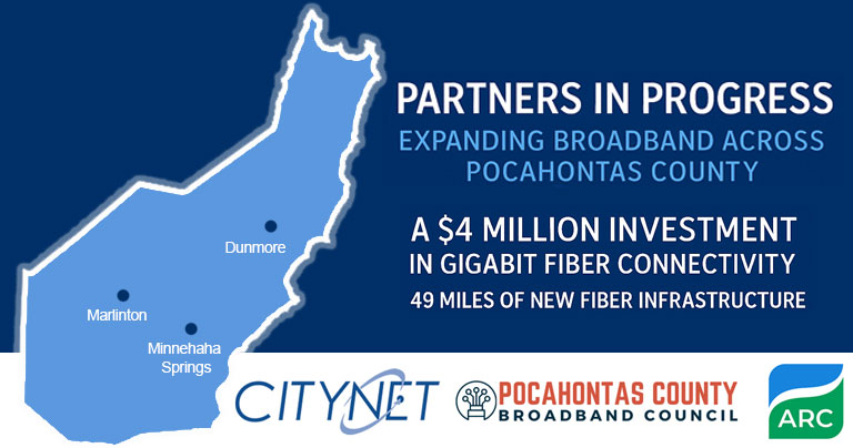 Citynet Pocahontas County Broadband Image