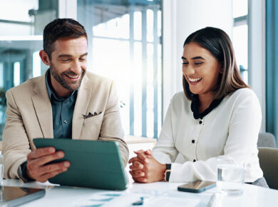 Teamwork People Tablet Image