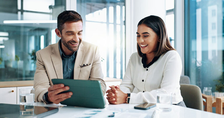 Teamwork People Tablet Image