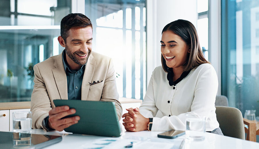 Teamwork People Tablet Image