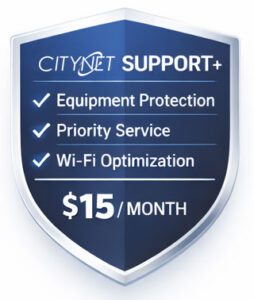 Citynet Support+ Shield Image