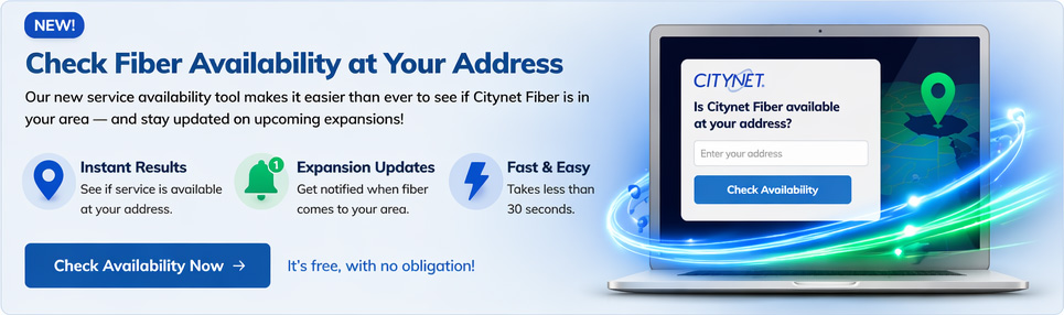 Check Service Availability Now! Image