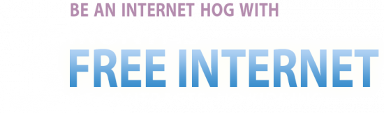 3 Months Free Internet *